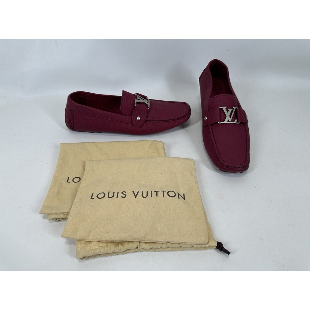 Louis Vuitton LV Monte Carlo FA0175 Driving Loafers Men's Sz 10M Moccasin Shoes